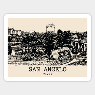 San Angelo - Texas Magnet